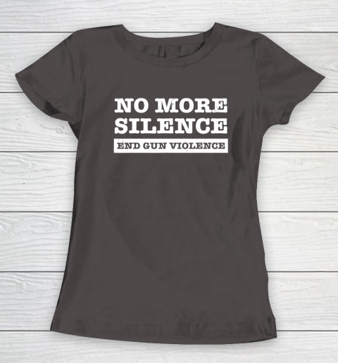 End Gun Violence Shirt Wear Orange Anti Gun No More Silence Women's T-Shirt 6