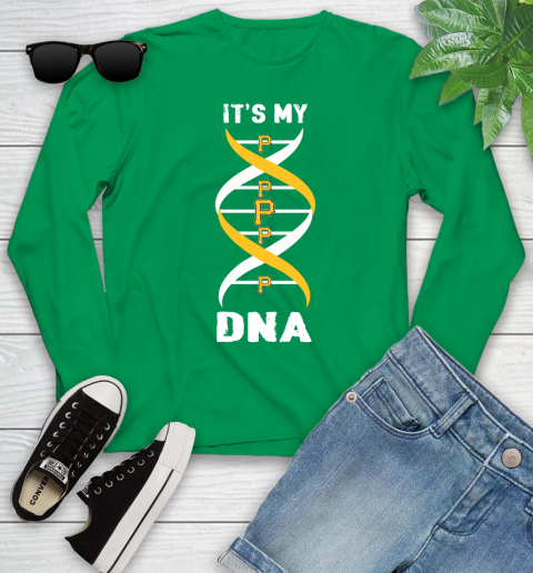 Pittsburgh Pirates MLB Baseball It's My DNA Sports Youth Long Sleeve 7