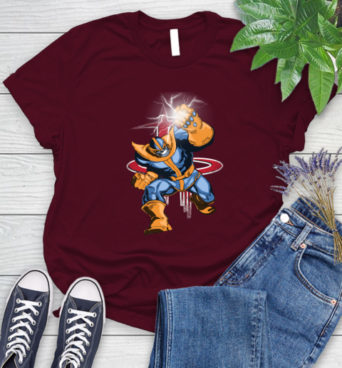 Houston Rockets NBA Basketball Thanos Avengers Infinity War Marvel Women's T-Shirt 7