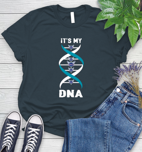 Charlotte Hornets NBA Basketball It's My DNA Sports Women's T-Shirt 11