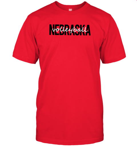 Nebraska Volleyball Red TShirt