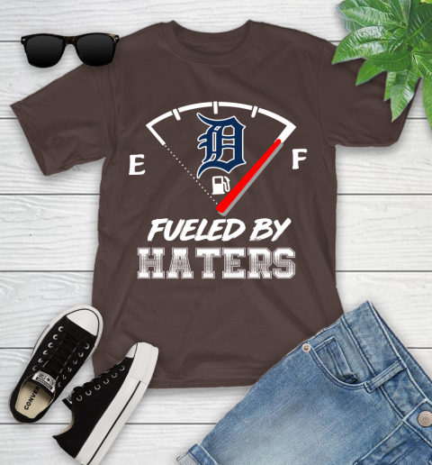 Detroit Tigers MLB Baseball Fueled By Haters Sports Youth T-Shirt 7