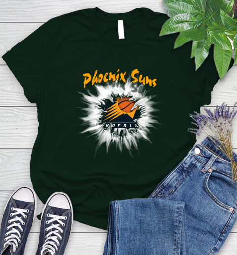 Phoenix Suns NBA Basketball Rip Sports Women's T-Shirt 6