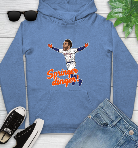 Houston Springer Dinger Fan Shirts Youth Hoodie 12