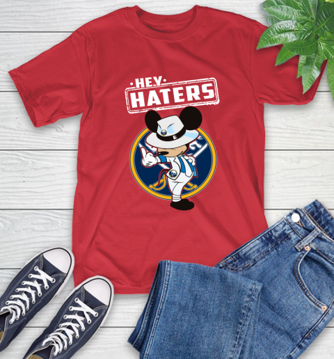NHL Hey Haters Mickey Hockey Sports Buffalo Sabres T-Shirt 11