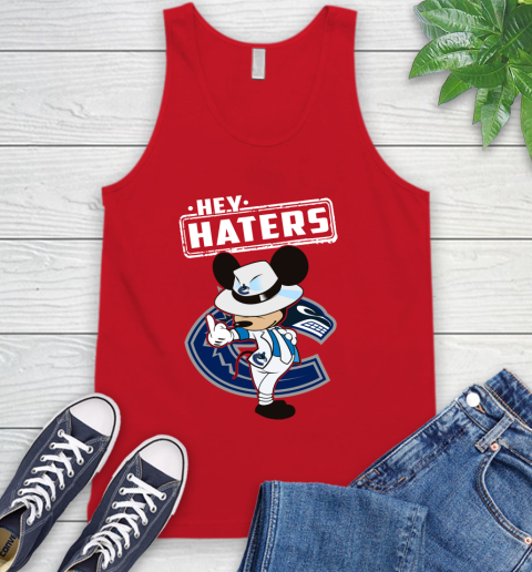 NHL Hey Haters Mickey Hockey Sports Vancouver Canucks Tank Top 5
