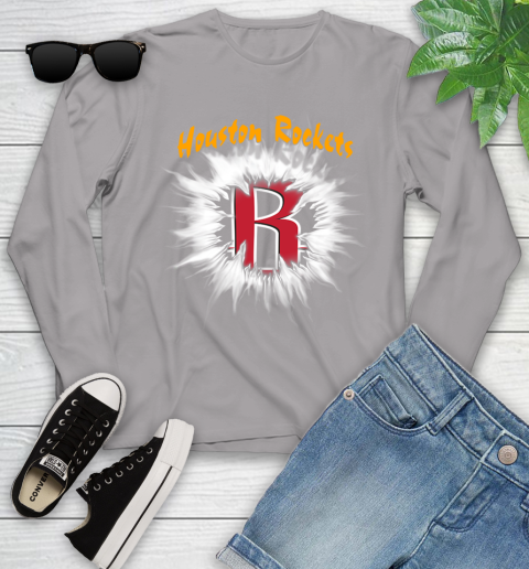 Houston Rockets NBA Basketball Rip Sports Youth Long Sleeve 5
