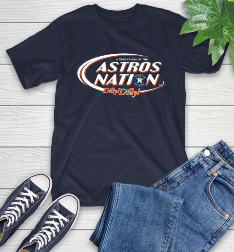 MLB A True Friend Of The Houston Astros Dilly Dilly Baseball Sports T-Shirt 3