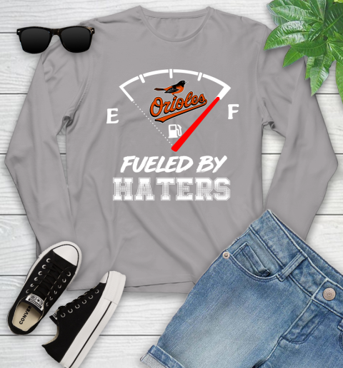 Baltimore Orioles MLB Baseball Fueled By Haters Sports Youth Long Sleeve 5