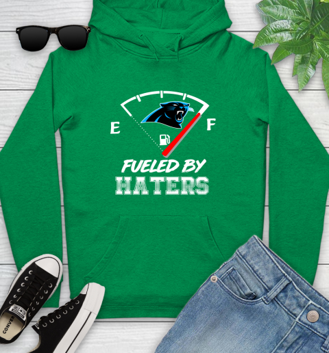 Carolina Panthers NFL Football Fueled By Haters Sports Youth Hoodie 9
