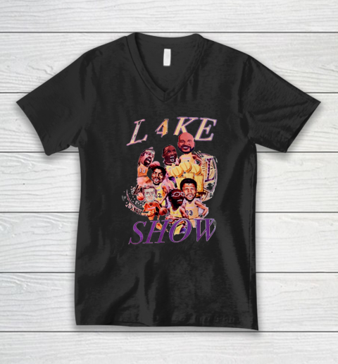 Lake Show Shirt LeBron James V-Neck T-Shirt