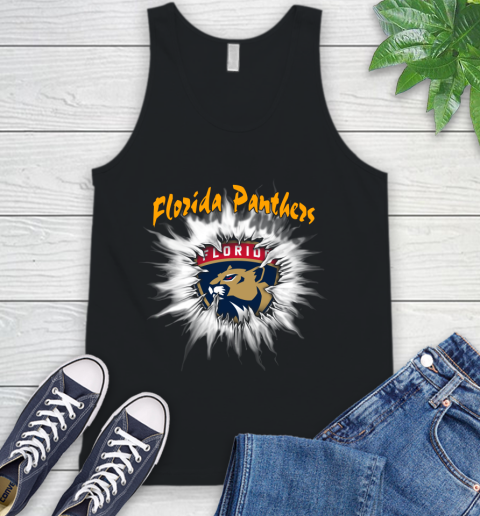 Florida Panthers NHL Hockey Adoring Fan Rip Sports Tank Top
