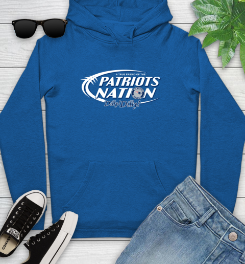 NFL A True Friend Of The New England Patriots Dilly Dilly Football Sports Youth Hoodie 11