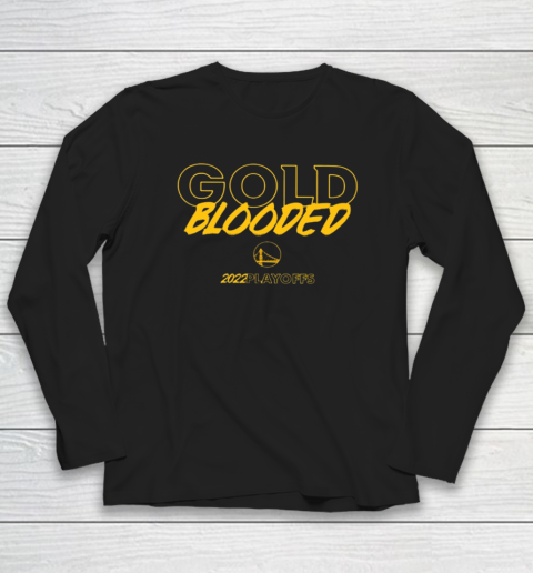 Warriors Gold Blooded Long Sleeve T-Shirt