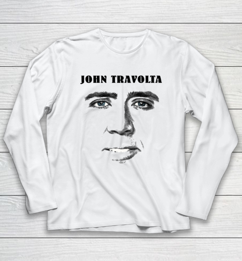 Nicolas Cage John Travolta Long Sleeve T-Shirt