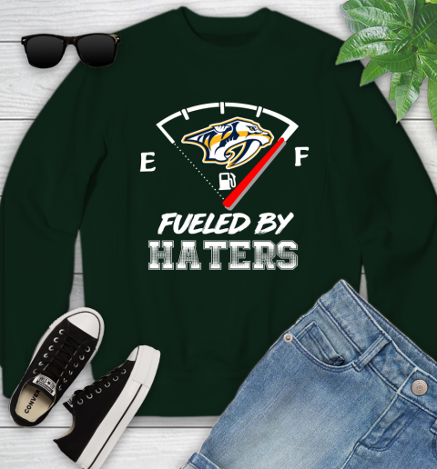 Nashville Predators NHL Hockey Fueled By Haters Sports Youth Sweatshirt 9