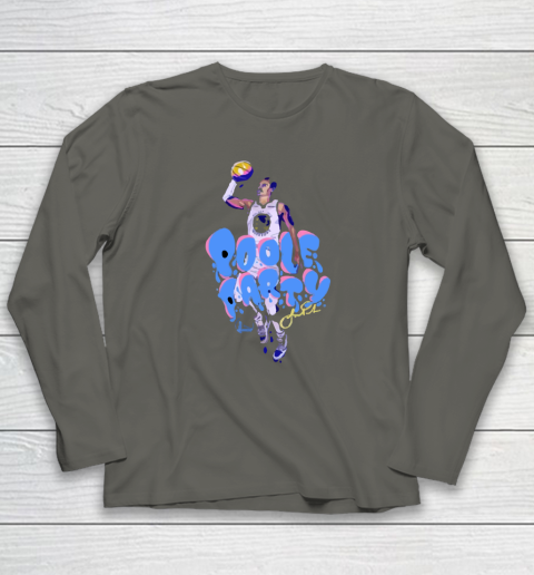 Poole Party Shirt Jordan Poole Long Sleeve T-Shirt 4