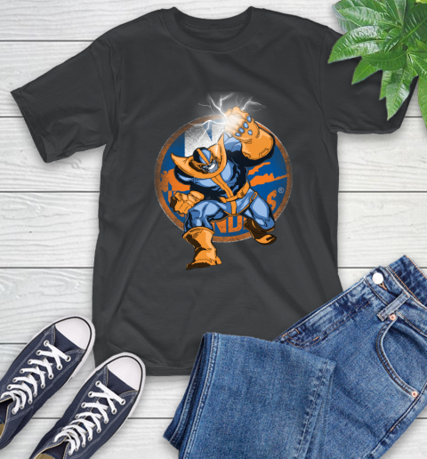 New York Islanders NHL Hockey Thanos Avengers Infinity War Marvel T-Shirt