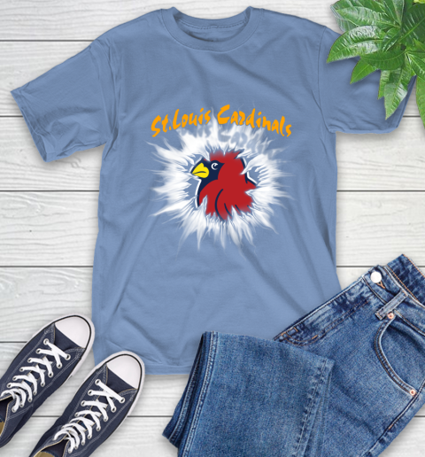 St.Louis Cardinals MLB Baseball Adoring Fan Rip Sports T-Shirt 12