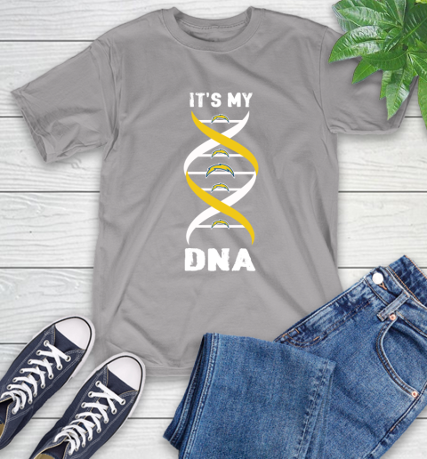 Los Angeles Chargers NFL Football It's My DNA Sports T-Shirt 6