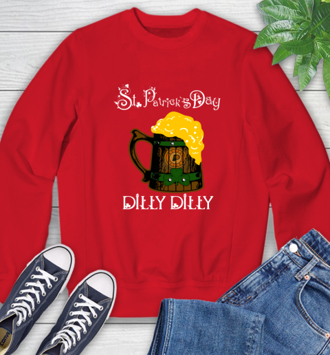 NBA Indiana Pacers St Patrick's Day Dilly Dilly Beer Basketball Sports Sweatshirt 10