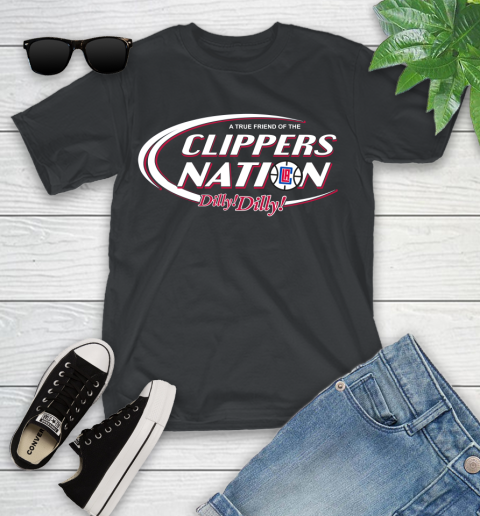 NBA A True Friend Of The Los Angeles Clippers Dilly Dilly Basketball Sports Youth T-Shirt