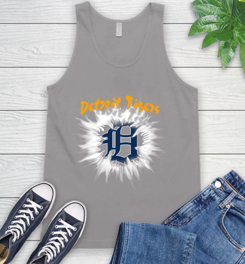 Detroit Tigers MLB Baseball Adoring Fan Rip Sports Tank Top 3