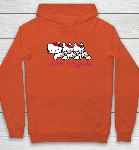 Hello Kittypede The Human Centipede Hoodie 3