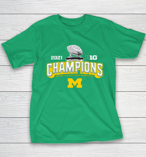 Michigan Big Ten 2021 East Division Champions Youth T-Shirt 13