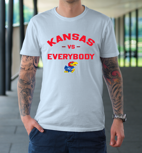 Kansas Jayhawks Vs Everybody T-Shirt 5