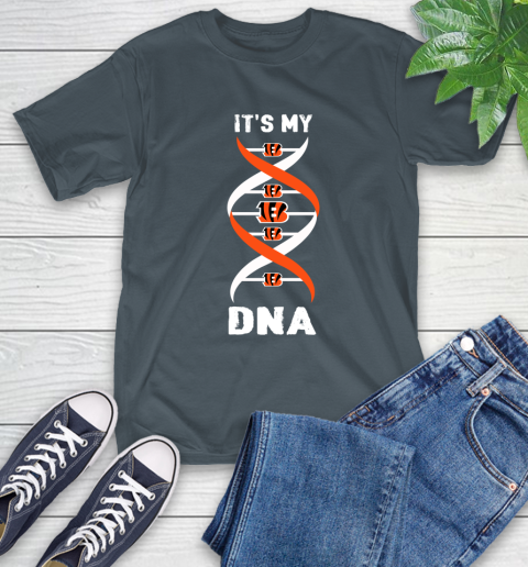 Cincinnati Bengals NFL Football It's My DNA Sports T-Shirt 10