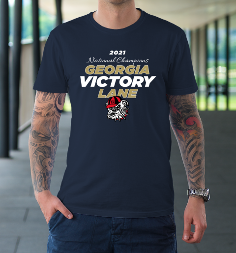 Uga National Championship Georgia Bulldogs Victory Lane 2022 T-Shirt 10