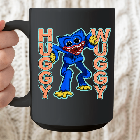 Huggy Wuggy For Poppy Playtime Horror Game Ceramic Mug 15oz