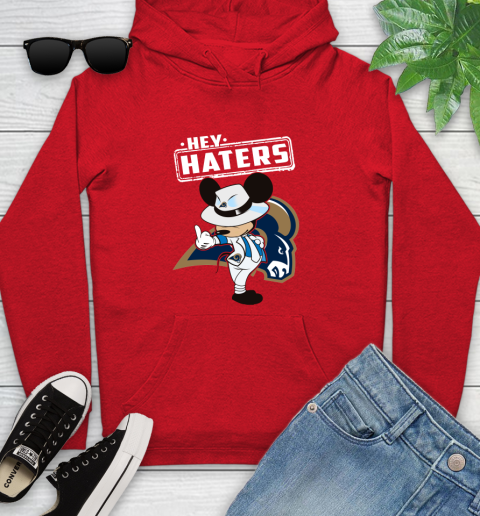 NFL Hey Haters Mickey Football Sports Los Angeles Rams Youth Hoodie 12