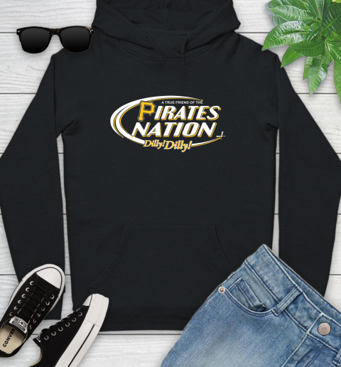 MLB A True Friend Of The Pittsburgh Pirates Dilly Dilly Baseball Sports Youth Hoodie