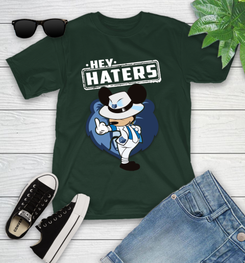 NBA Hey Haters Mickey Basketball Sports Memphis Grizzlies Youth T-Shirt 5