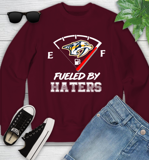 Nashville Predators NHL Hockey Fueled By Haters Sports Youth Sweatshirt 4