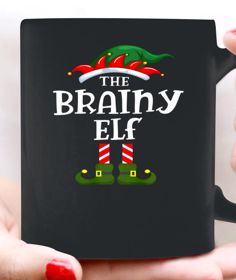 The Brainy ELF Christmas Pajama Family Ceramic Mug 11oz