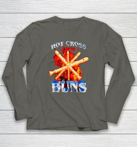 Hot Cross Buns Funny Long Sleeve T-Shirt 4