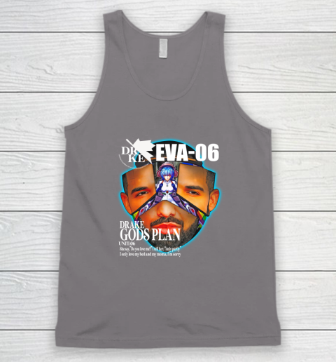 Drake Evangelion Shirt Drake Eva 06 Drake Gods Plan Tank Top 5