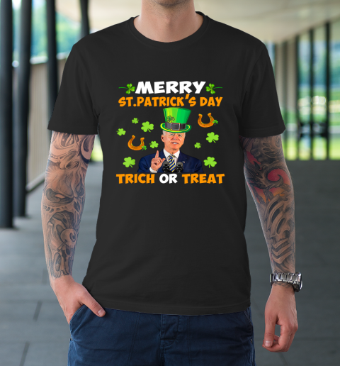 Anti Joe Biden St Patricks Day Shirt Funny Happy 4th Of July T-Shirt