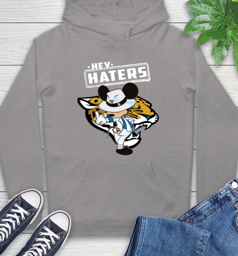 NFL Hey Haters Mickey Football Sports Jacksonville Jaguars Hoodie 6