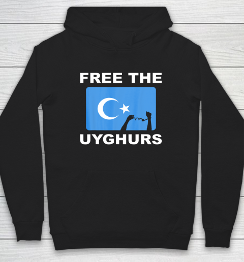Free the Uyghurs Support Uighur Rights and Freedom Hoodie