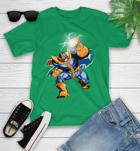 Buffalo Bills NFL Football Thanos Avengers Infinity War Marvel Youth T-Shirt 8