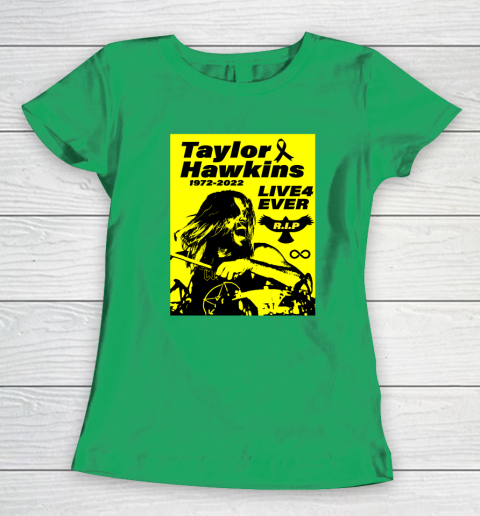 Taylor Hawkins Shirt RIP Foo Fighters Drummer 1972  2022 Women's T-Shirt 4