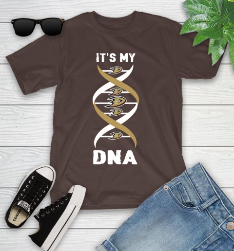 Anaheim Ducks NHL Hockey It's My DNA Sports Youth T-Shirt 7