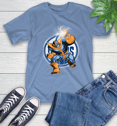 Edmonton Oilers NHL Hockey Thanos Avengers Infinity War Marvel T-Shirt 12