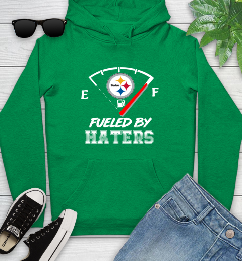 Pittsburgh Steelers NFL Football Fueled By Haters Sports Youth Hoodie 9