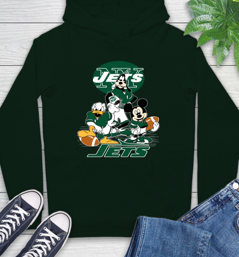 NFL New York Jets Mickey Mouse Donald Duck Goofy Football Shirt Hoodie 12