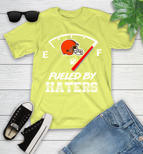 Cleveland Browns NFL Football Fueled By Haters Sports Youth T-Shirt 10